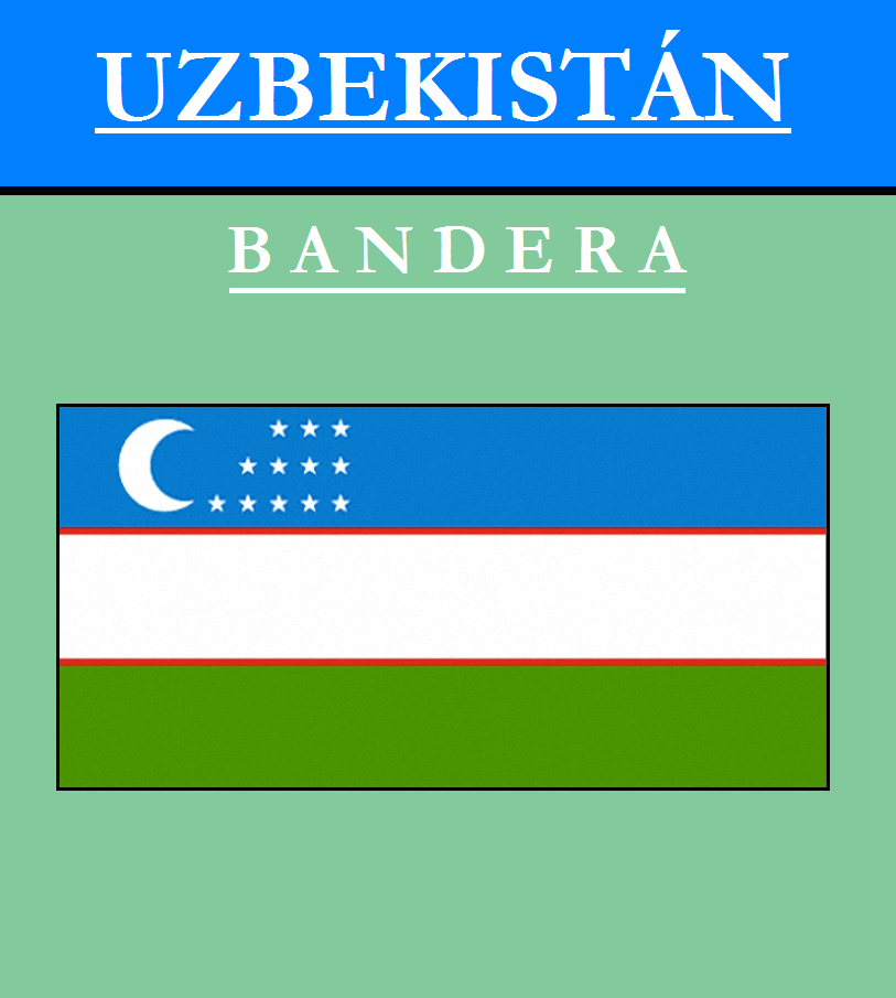 Escudo de BANDERA DE UZBEKISTÁN