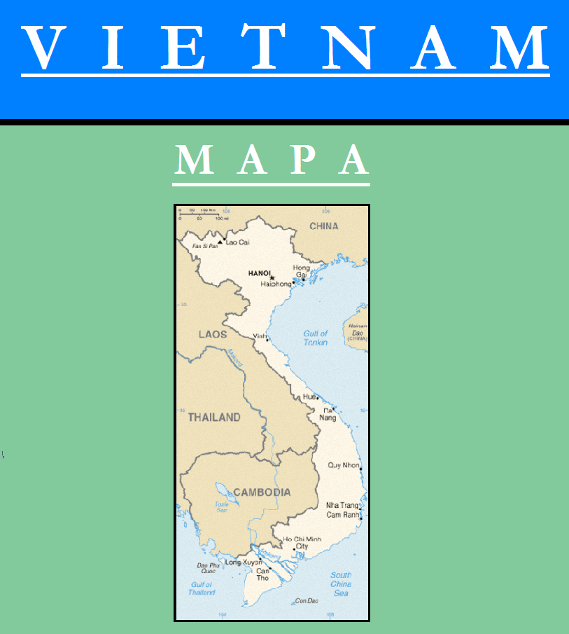 Escudo de MAPA DE VIETNAM