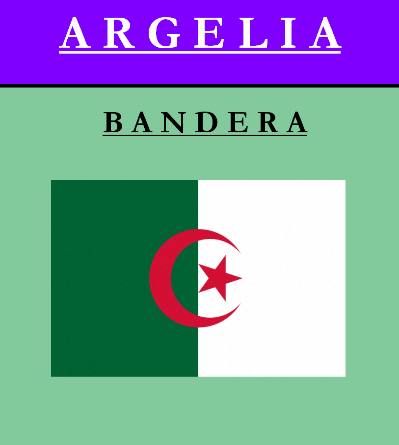 Escudo de BANDERA DE ARGELIA