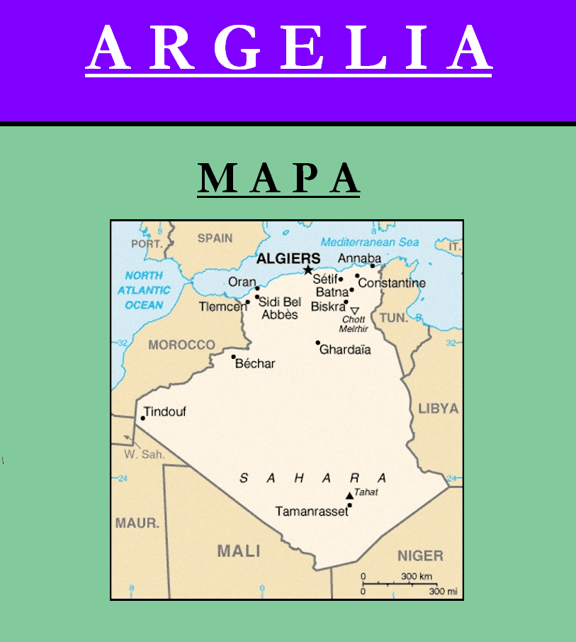 Escudo de MAPA DE ARGELIA