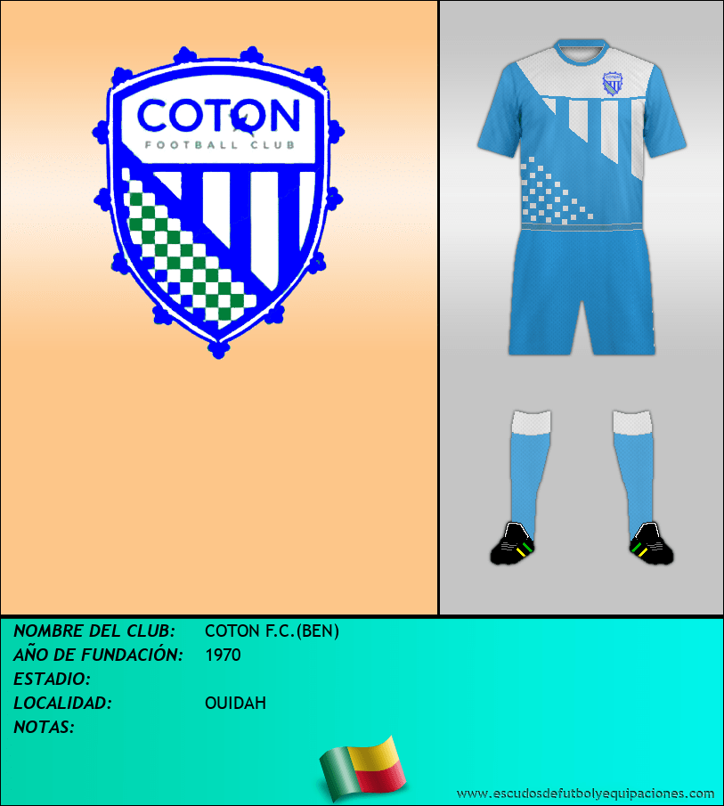 Escudo de COTON F.C.(BEN)