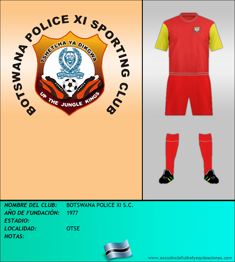 Escudo de BOTSWANA POLICE XI S.C.