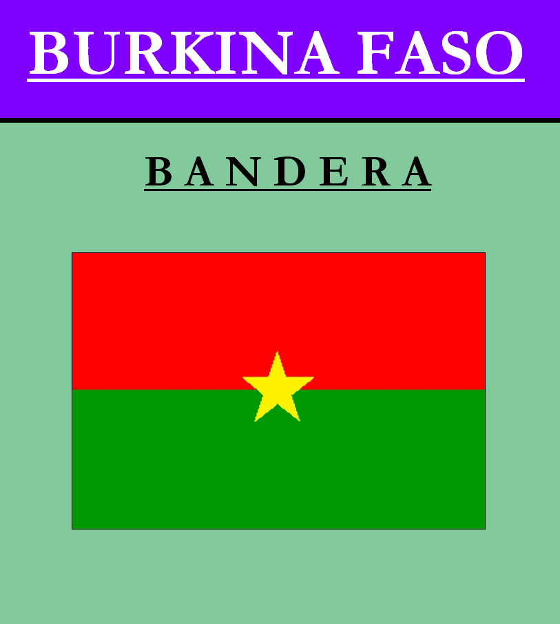 Escudo de BANDERA DE BURKINA FASO