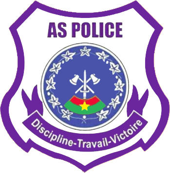 Escudo de A.S. POLICE(BUR) (BURKINA FASO)