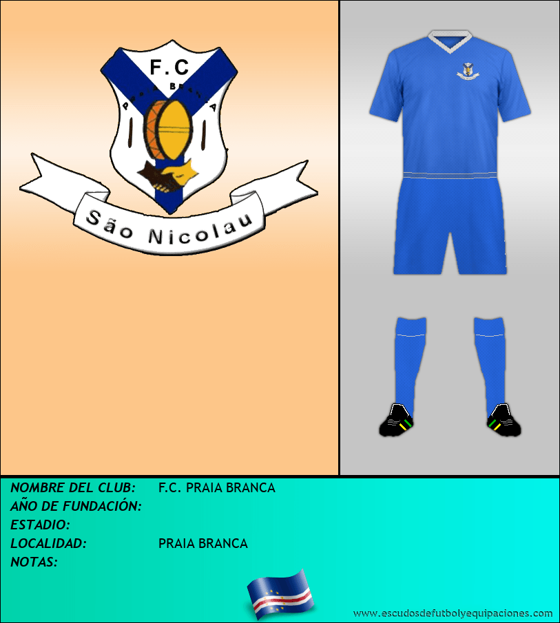 Escudo de F.C. PRAIA BRANCA