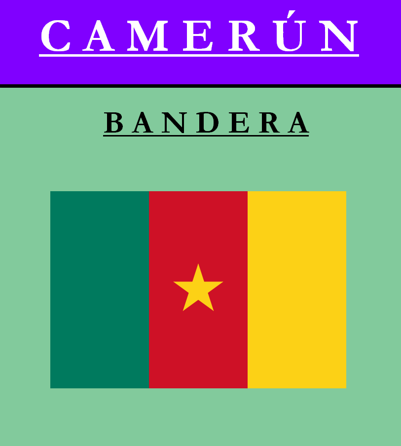 Escudo de BANDERA DE CAMERÚN