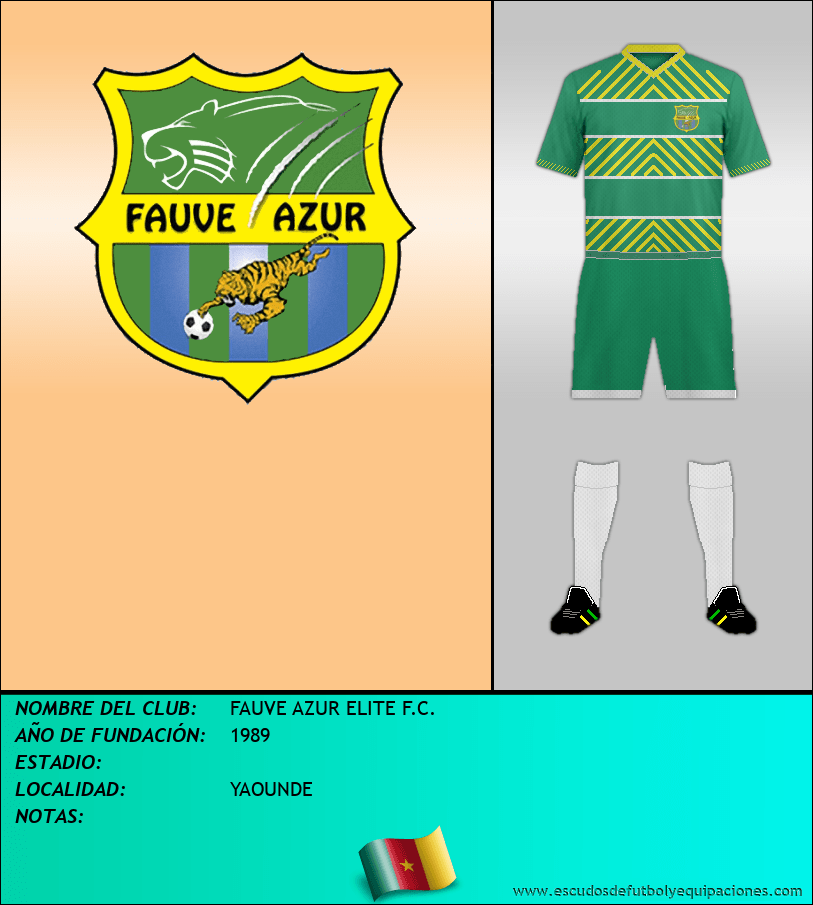 Escudo de FAUVE AZUR ELITE F.C.