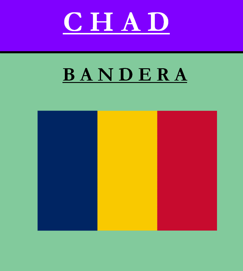 Escudo de BANDERA DE CHAD
