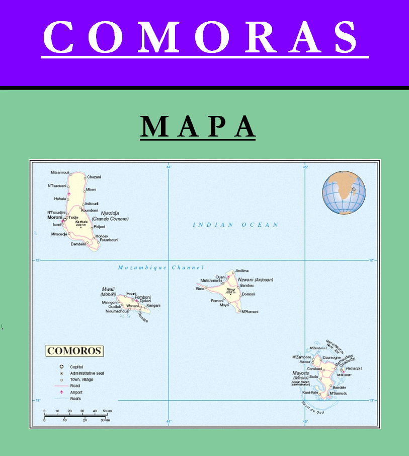 Escudo de MAPA DE COMORAS
