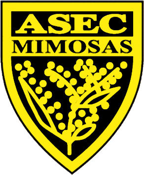 Escudo de A.S.E.C. MIMOSAS (COSTA DE MARFIL)