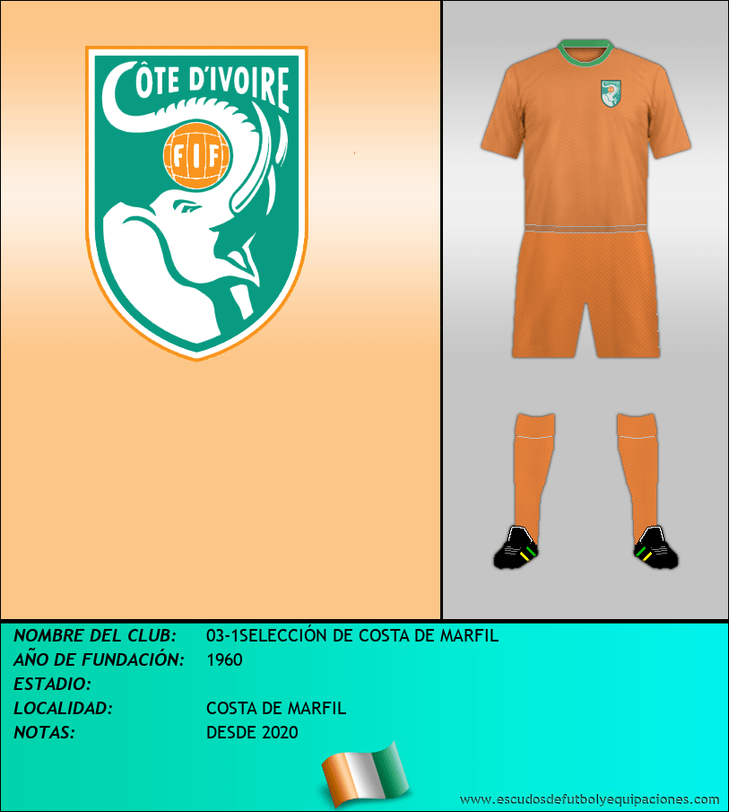 Escudo de 03-1SELECCIÓN DE COSTA DE MARFIL