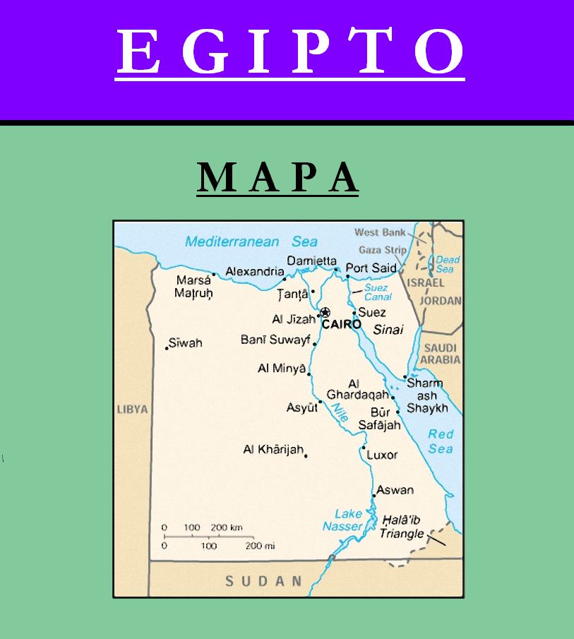 Escudo de MAPA DE EGIPTO