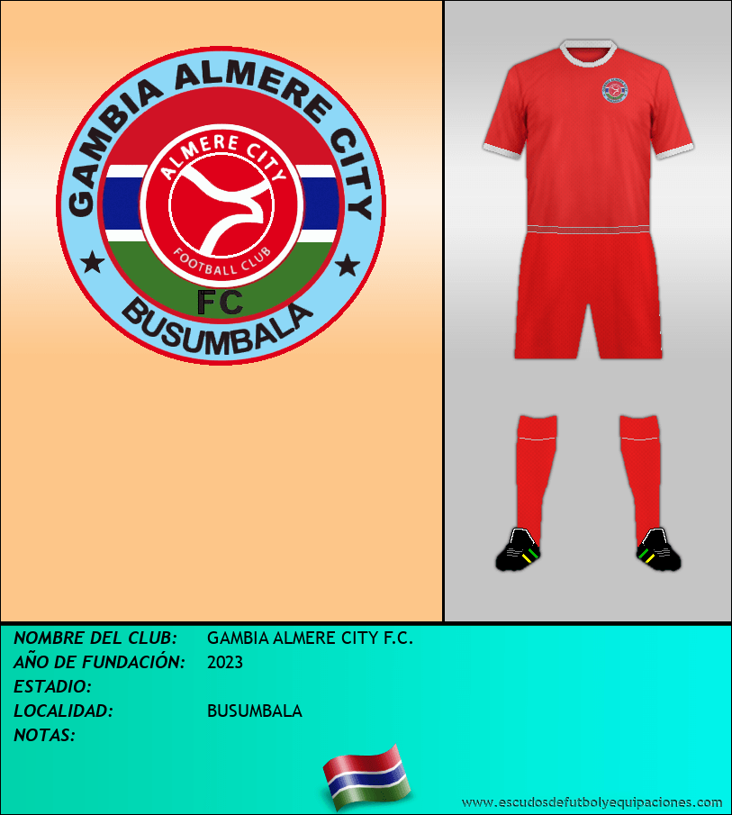 Escudo de GAMBIA ALMERE CITY F.C.