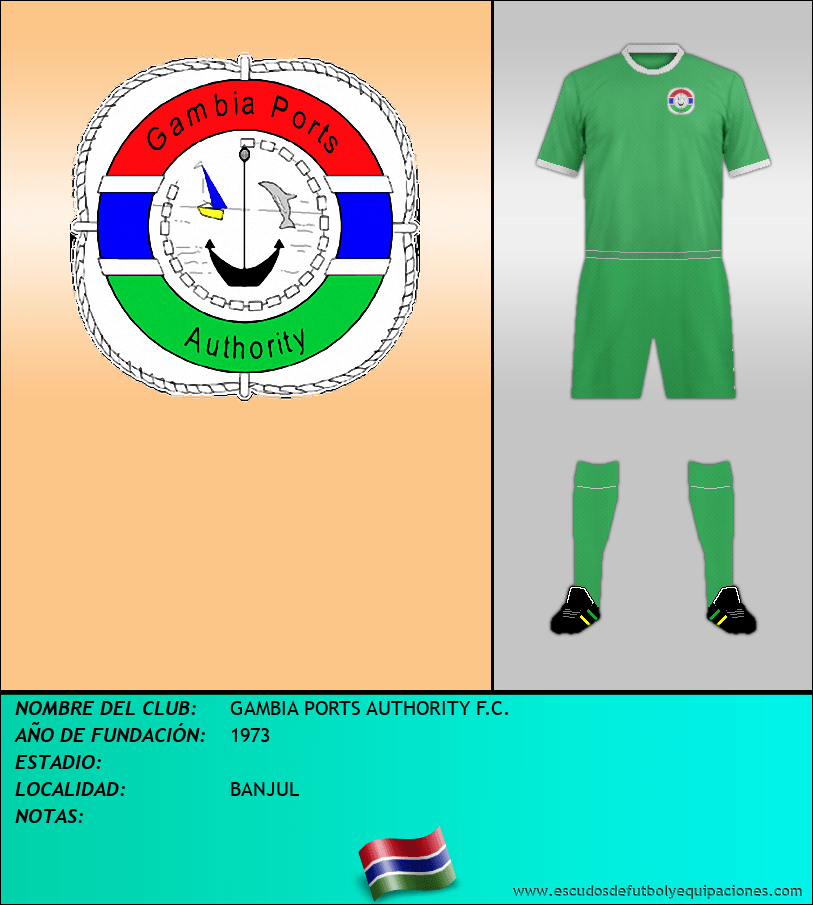 Escudo de GAMBIA PORTS AUTHORITY F.C.