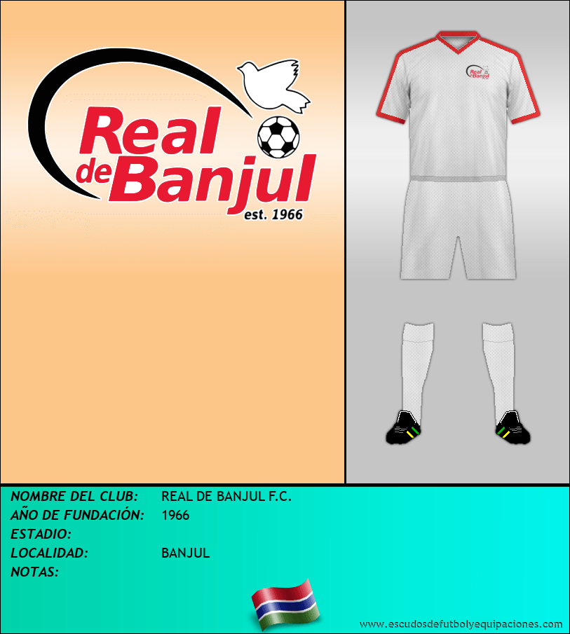 Escudo de REAL DE BANJUL F.C.