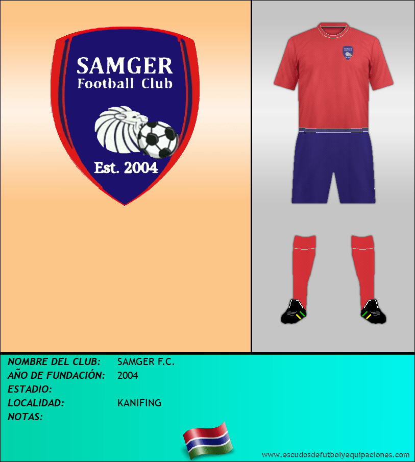 Escudo de SAMGER F.C.