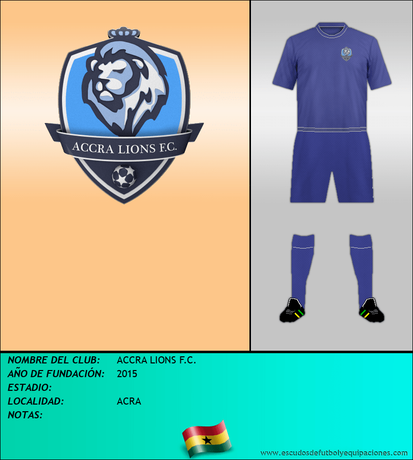 Escudo de ACCRA LIONS F.C.