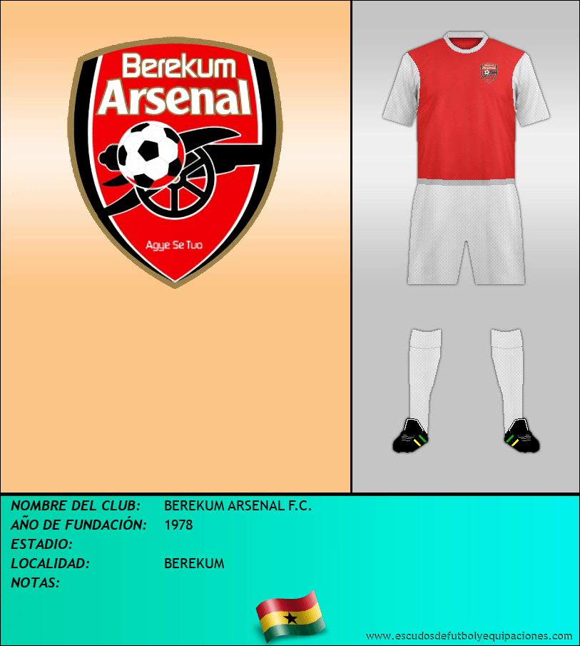 Escudo de BEREKUM ARSENAL F.C.