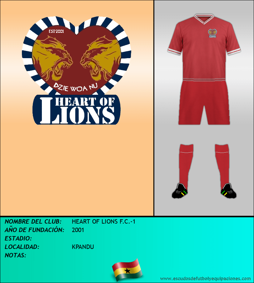 Escudo de HEART OF LIONS F.C.-1