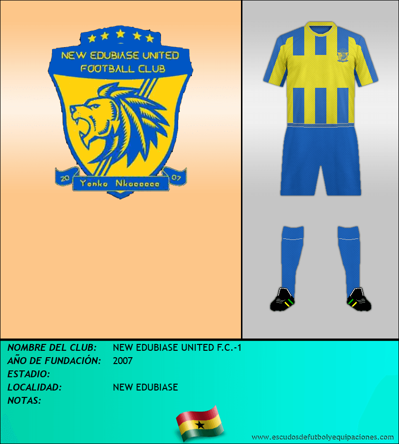 Escudo de NEW EDUBIASE UNITED F.C.-1
