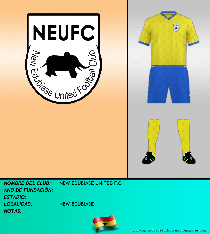 Escudo de NEW EDUBIASE UNITED F.C.