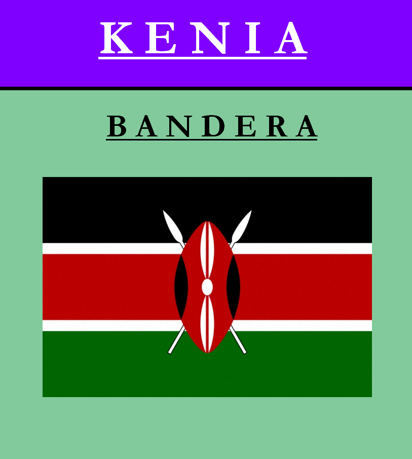Escudo de BANDERA DE KENIA
