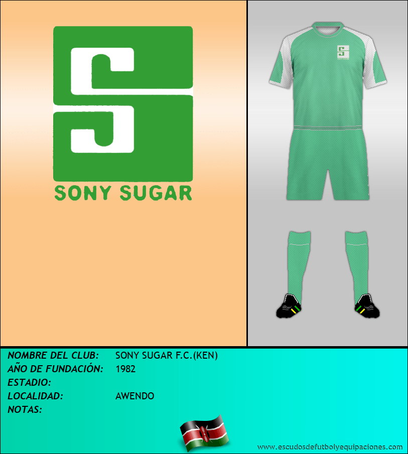 Escudo de SONY SUGAR F.C.(KEN)