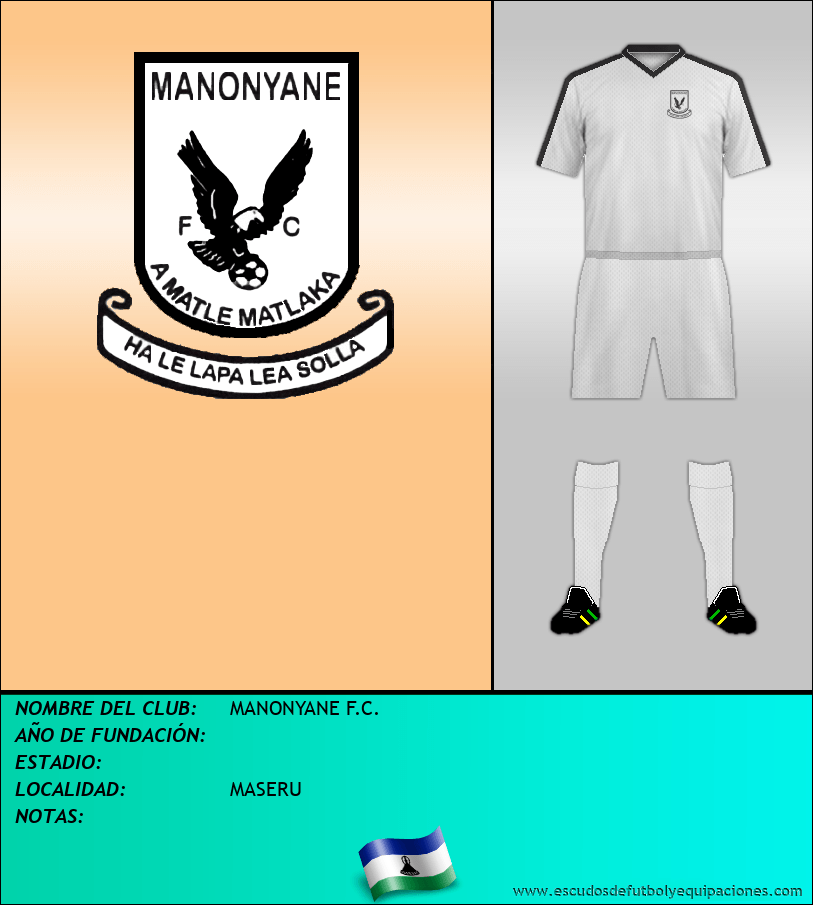 Escudo de MANONYANE F.C.