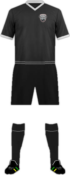 Equipación BLACK MAN WARRIOR F.C.