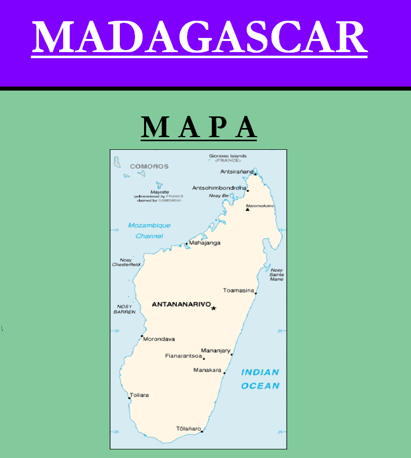 Escudo de MAPA DE MADAGASCAR