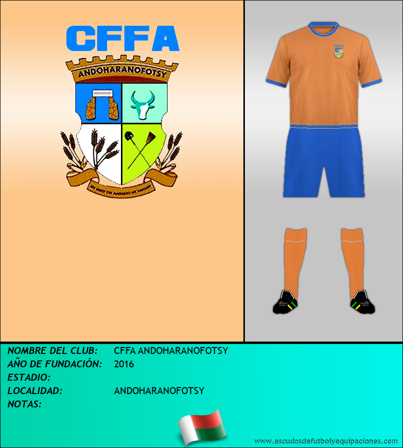 Escudo de CFFA ANDOHARANOFOTSY