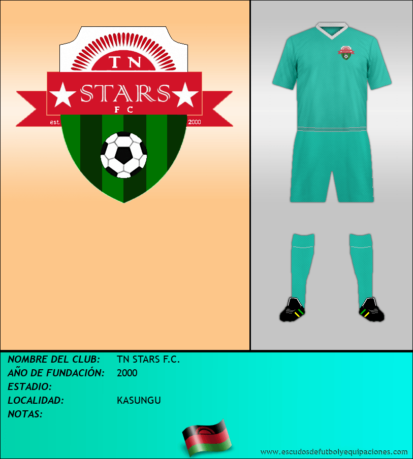 Escudo de TN STARS F.C.