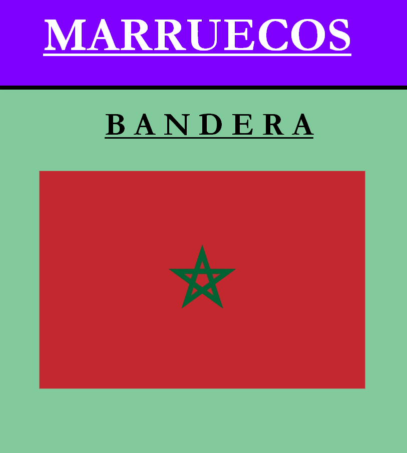 Escudo de BANDERA DE MARRUECOS