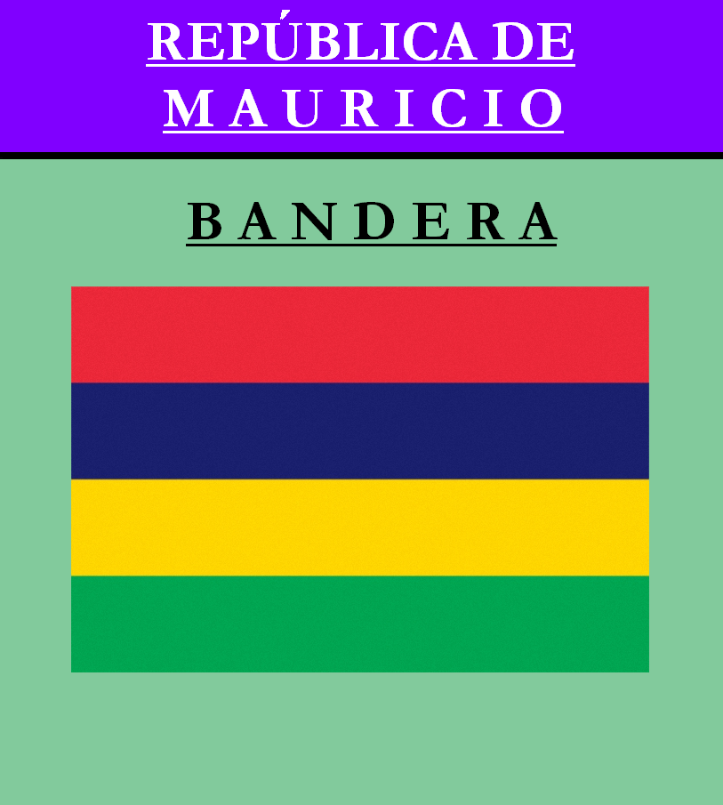 Escudo de BANDERA DE MAURICIO