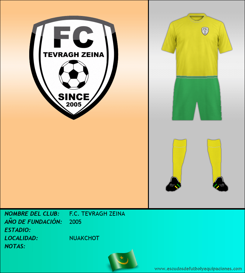 Escudo de F.C. TEVRAGH ZEINA