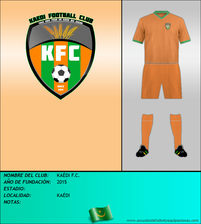 Escudo de KAÉDI F.C.