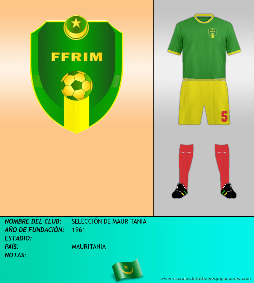 Escudo de SELECCIÓN DE MAURITANIA