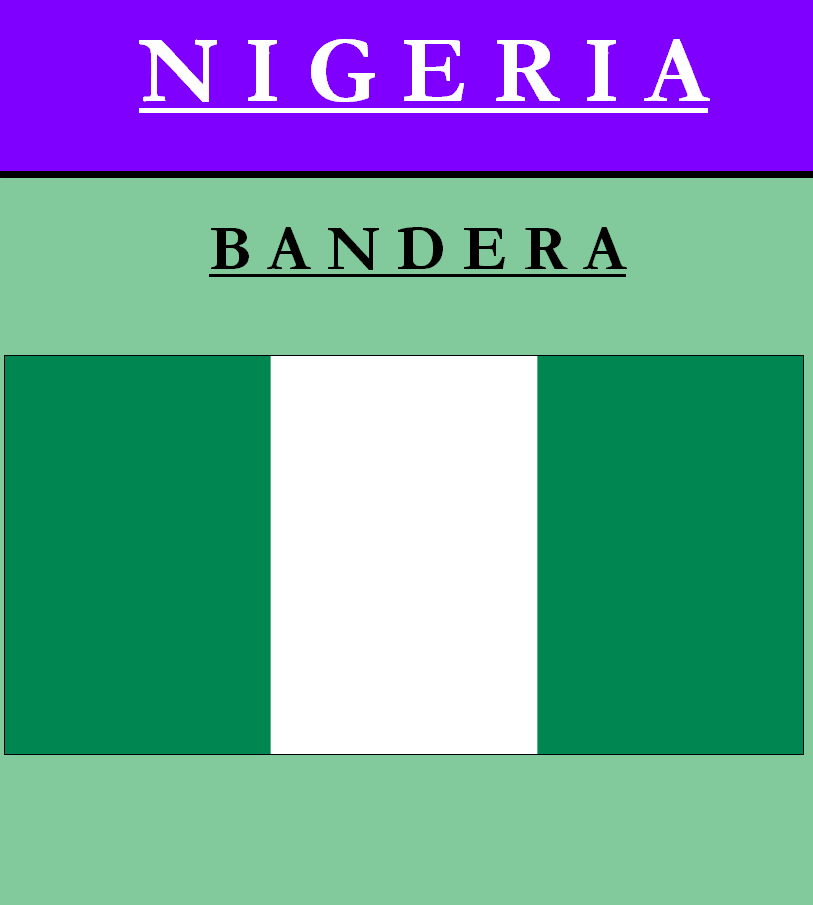 Escudo de BANDERA DE NIGERIA