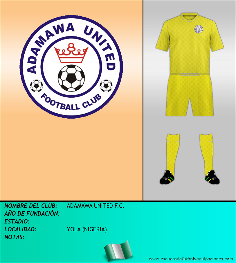 Escudo de ADAMAWA UNITED F.C.