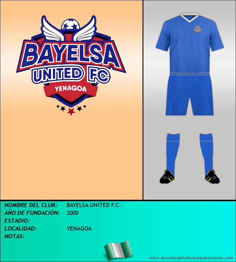 Escudo de BAYELSA UNITED F.C.