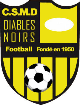 Escudo de C.S.M. DIABLES NOIRS (REPÚBLICA DEL CONGO)