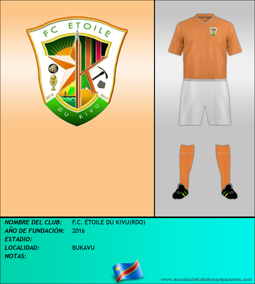 Escudo de F.C. ÉTOILE DU KIVU(RDO)