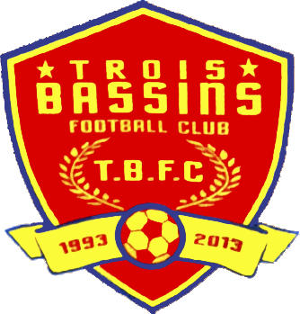 Escudo de TROIS BASSINS F.C. (REUNIÓN)