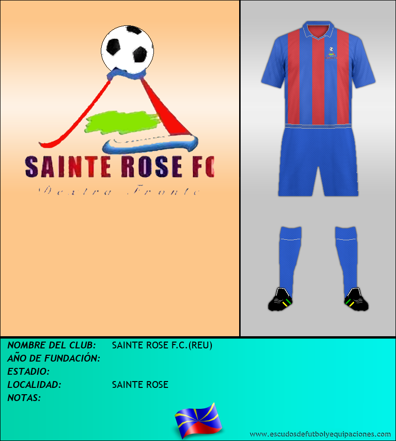 Escudo de SAINTE ROSE F.C.(REU)