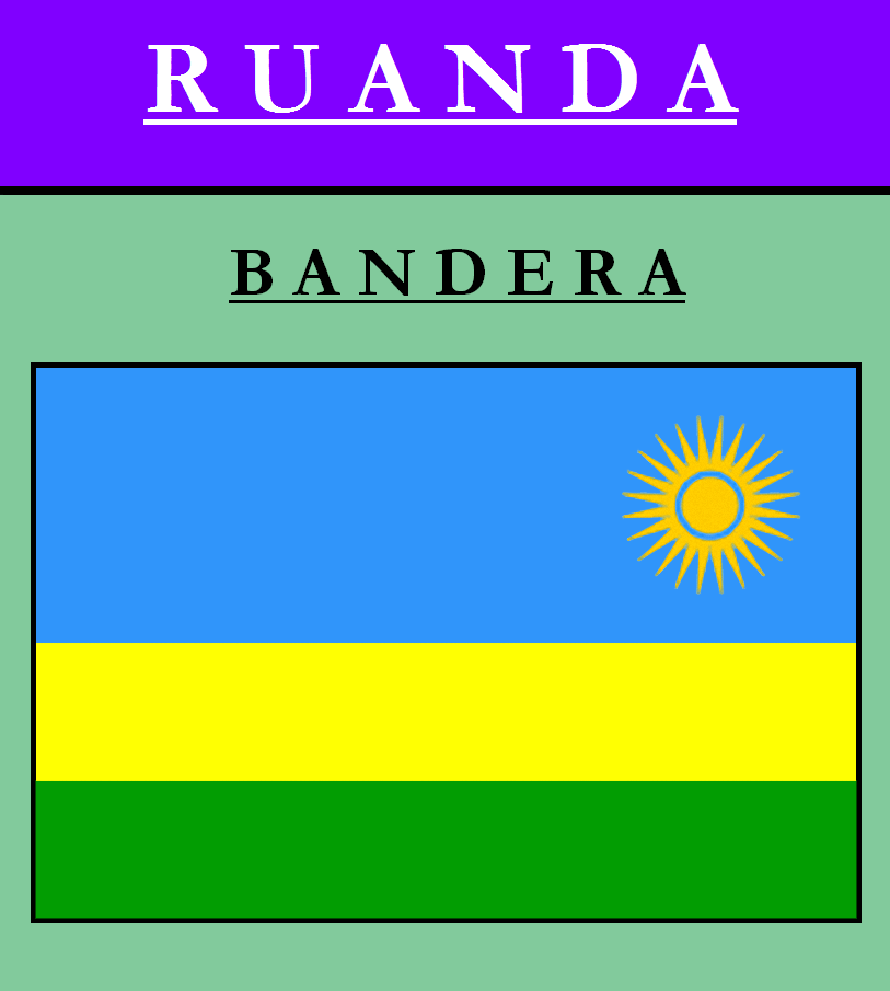 Escudo de BANDERA DE RUANDA