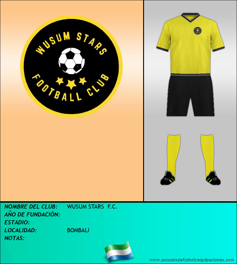 Escudo de WUSUM STARS  F.C.