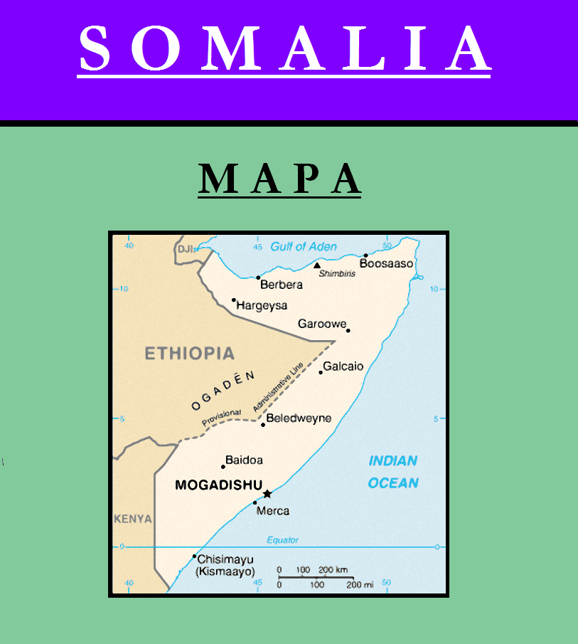 Escudo de MAPA DE SOMALÍA