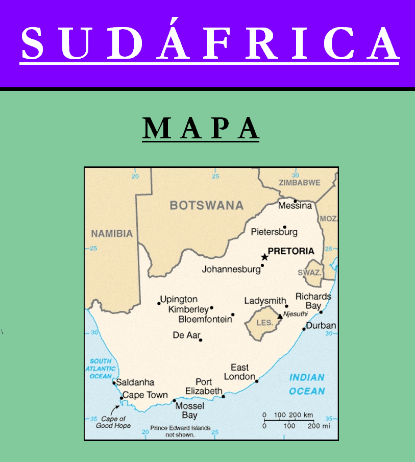Escudo de MAPA DE SUDÁFRICA