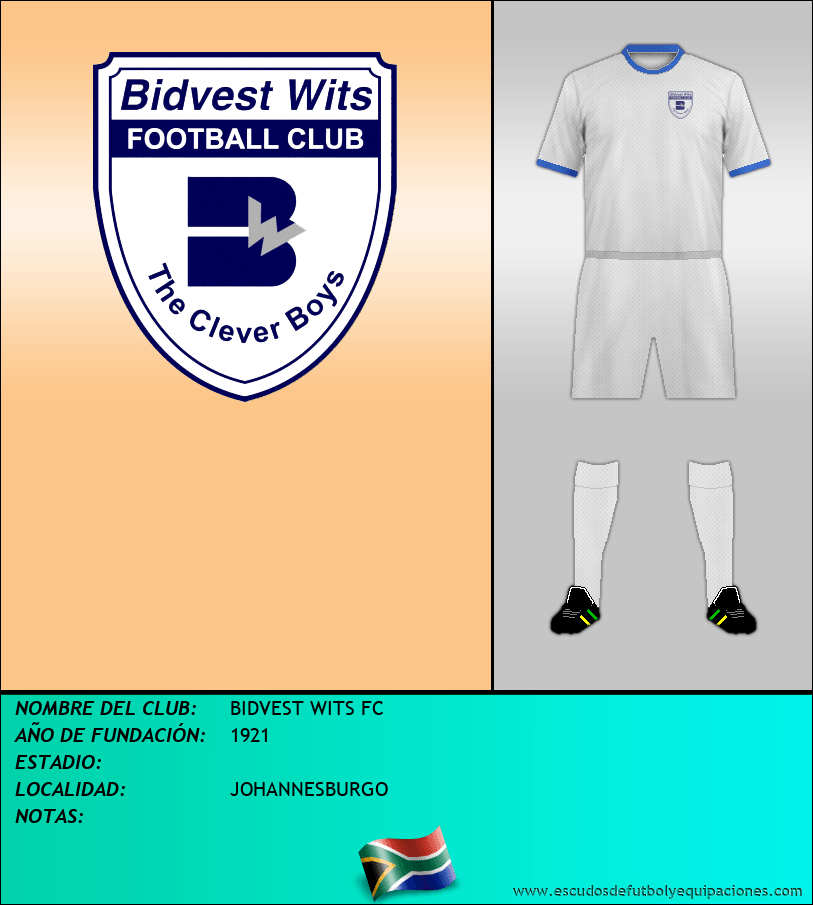 Escudo de BIDVEST WITS FC