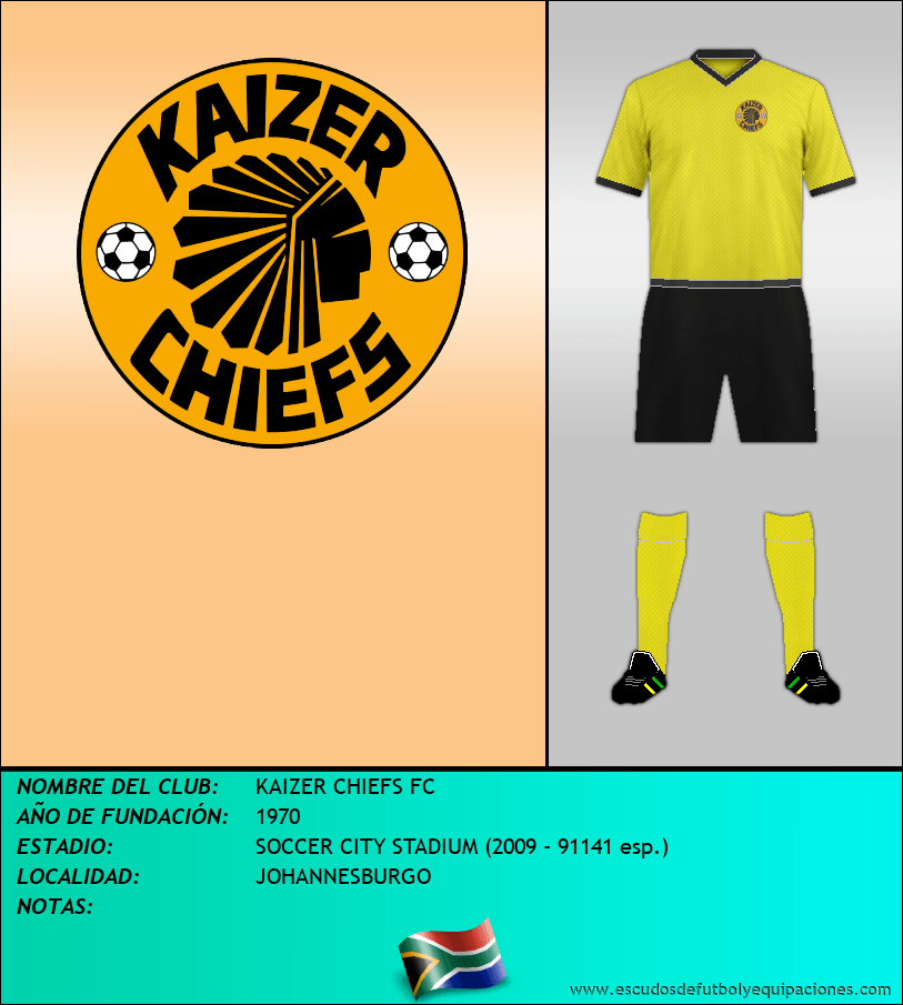 Escudo de KAIZER CHIEFS FC